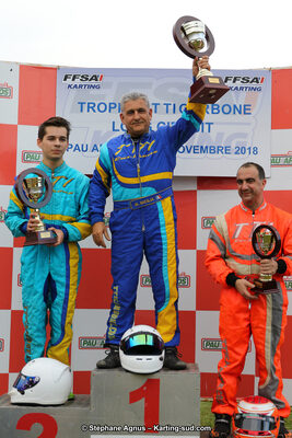 10 & 11/11/2018 : 3ème manche du Championnat de France KZ Long Circuit et Trophée Long Circuit TTI à Pau Arnos (Photos Stéphane Agnus) 2018 — karting