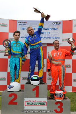 10 & 11/11/2018 : 3ème manche du Championnat de France KZ Long Circuit et Trophée Long Circuit TTI à Pau Arnos (Photos Stéphane Agnus) 2018 — karting