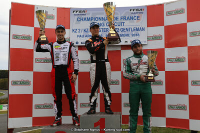 10 & 11/11/2018 : 3ème manche du Championnat de France KZ Long Circuit et Trophée Long Circuit TTI à Pau Arnos (Photos Stéphane Agnus) 2018 — karting