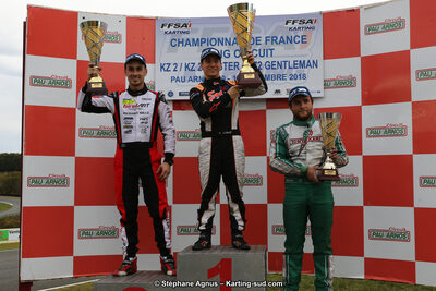 10 & 11/11/2018 : 3ème manche du Championnat de France KZ Long Circuit et Trophée Long Circuit TTI à Pau Arnos (Photos Stéphane Agnus) 2018 — karting