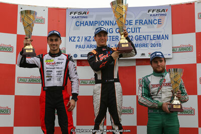 10 & 11/11/2018 : 3ème manche du Championnat de France KZ Long Circuit et Trophée Long Circuit TTI à Pau Arnos (Photos Stéphane Agnus) 2018 — karting