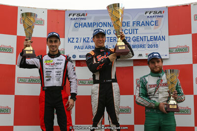 10 & 11/11/2018 : 3ème manche du Championnat de France KZ Long Circuit et Trophée Long Circuit TTI à Pau Arnos (Photos Stéphane Agnus) 2018 — karting
