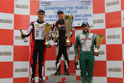 10 & 11/11/2018 : 3ème manche du Championnat de France KZ Long Circuit et Trophée Long Circuit TTI à Pau Arnos (Photos Stéphane Agnus) 2018 — karting