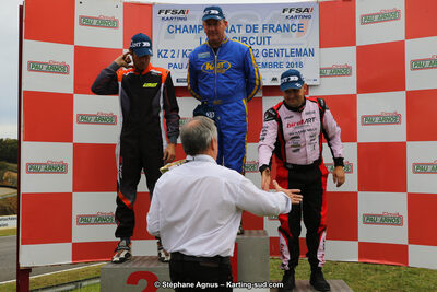 10 & 11/11/2018 : 3ème manche du Championnat de France KZ Long Circuit et Trophée Long Circuit TTI à Pau Arnos (Photos Stéphane Agnus) 2018 — karting