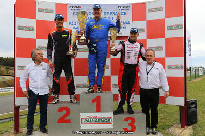 10 & 11/11/2018 : 3ème manche du Championnat de France KZ Long Circuit et Trophée Long Circuit TTI à Pau Arnos (Photos Stéphane Agnus) 2018 — karting