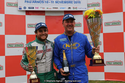10 & 11/11/2018 : 3ème manche du Championnat de France KZ Long Circuit et Trophée Long Circuit TTI à Pau Arnos (Photos Stéphane Agnus) 2018 — karting