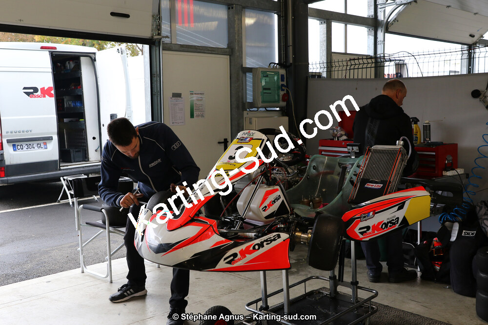 10 & 11/11/2018 : 3ème manche du Championnat de France KZ Long Circuit et Trophée Long Circuit TTI à Pau Arnos (Photos Stéphane Agnus) 2018 — karting