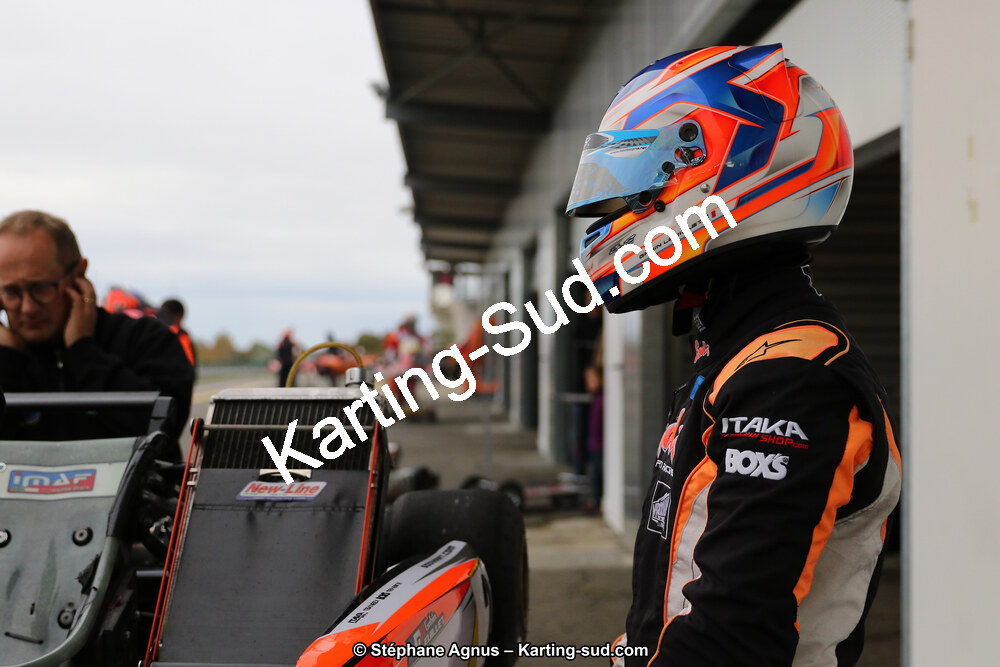 10 & 11/11/2018 : 3ème manche du Championnat de France KZ Long Circuit et Trophée Long Circuit TTI à Pau Arnos (Photos Stéphane Agnus) 2018 — karting
