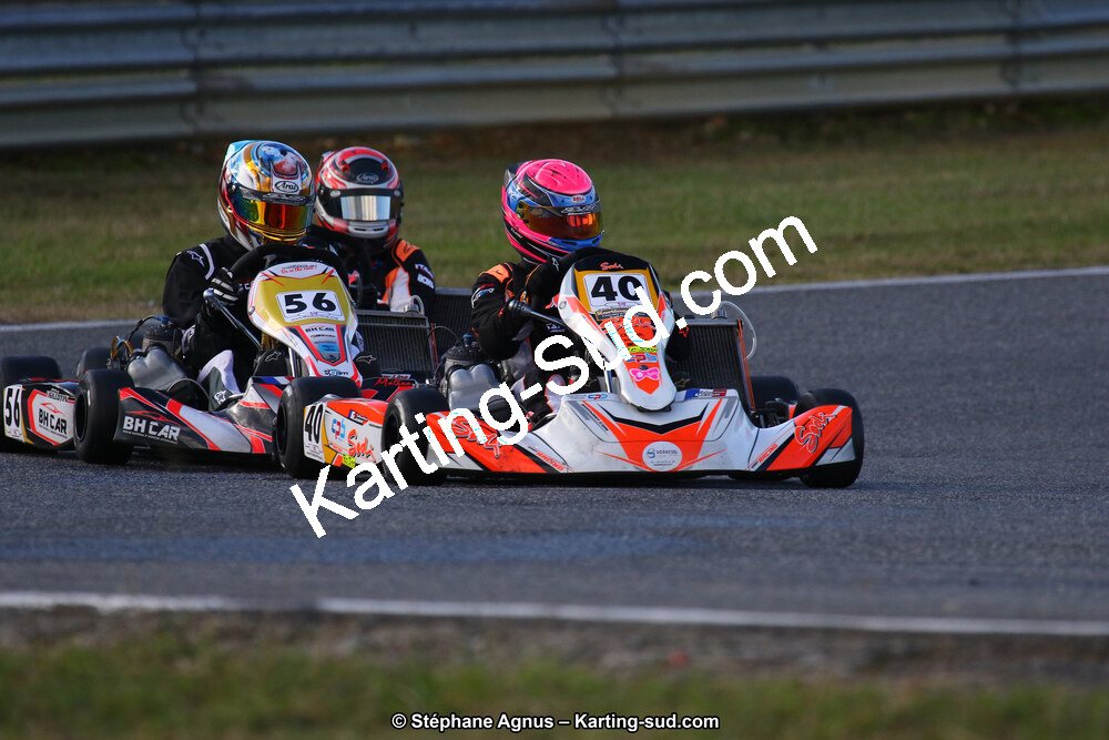 10 & 11/11/2018 : 3ème manche du Championnat de France KZ Long Circuit et Trophée Long Circuit TTI à Pau Arnos (Photos Stéphane Agnus) 2018 — karting