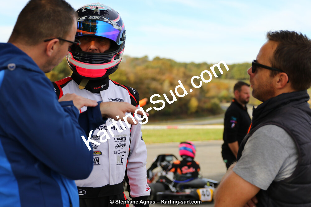 10 & 11/11/2018 : 3ème manche du Championnat de France KZ Long Circuit et Trophée Long Circuit TTI à Pau Arnos (Photos Stéphane Agnus) 2018 — karting