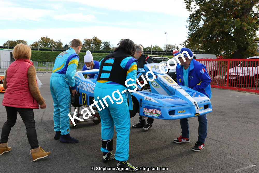 10 & 11/11/2018 : 3ème manche du Championnat de France KZ Long Circuit et Trophée Long Circuit TTI à Pau Arnos (Photos Stéphane Agnus) 2018 — karting
