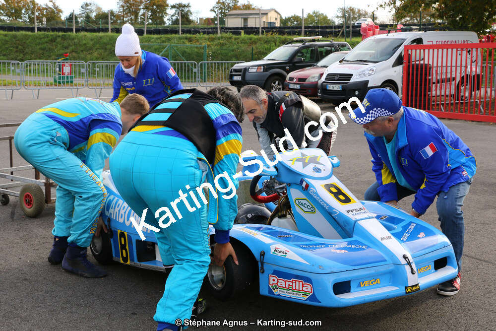 10 & 11/11/2018 : 3ème manche du Championnat de France KZ Long Circuit et Trophée Long Circuit TTI à Pau Arnos (Photos Stéphane Agnus) 2018 — karting