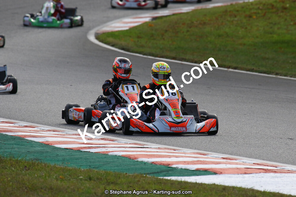 10 & 11/11/2018 : 3ème manche du Championnat de France KZ Long Circuit et Trophée Long Circuit TTI à Pau Arnos (Photos Stéphane Agnus) 2018 — karting