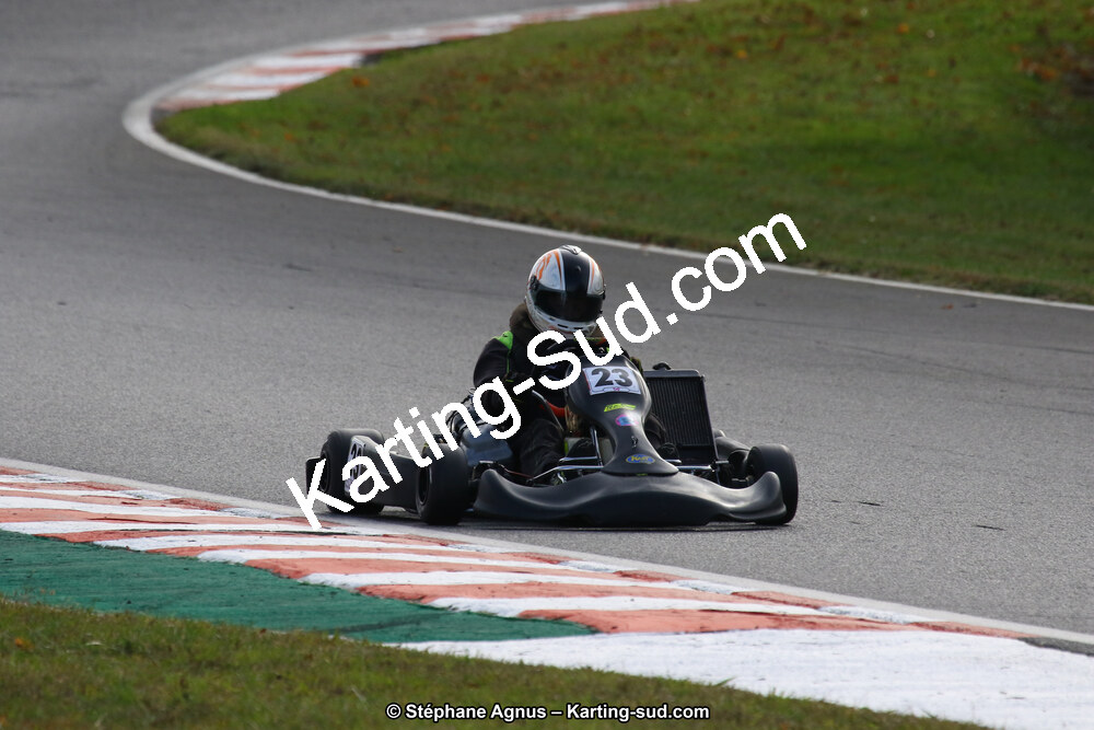 10 & 11/11/2018 : 3ème manche du Championnat de France KZ Long Circuit et Trophée Long Circuit TTI à Pau Arnos (Photos Stéphane Agnus) 2018 — karting