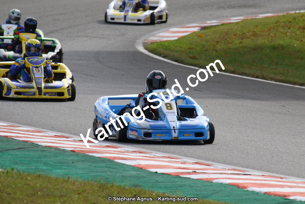 10 & 11/11/2018 : 3ème manche du Championnat de France KZ Long Circuit et Trophée Long Circuit TTI à Pau Arnos (Photos Stéphane Agnus) 2018 — karting