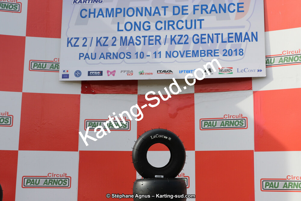 10 & 11/11/2018 : 3ème manche du Championnat de France KZ Long Circuit et Trophée Long Circuit TTI à Pau Arnos (Photos Stéphane Agnus) 2018 — karting