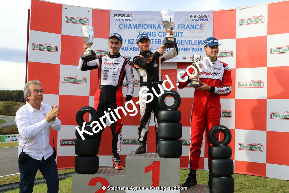 10 & 11/11/2018 : 3ème manche du Championnat de France KZ Long Circuit et Trophée Long Circuit TTI à Pau Arnos (Photos Stéphane Agnus) 2018 — karting
