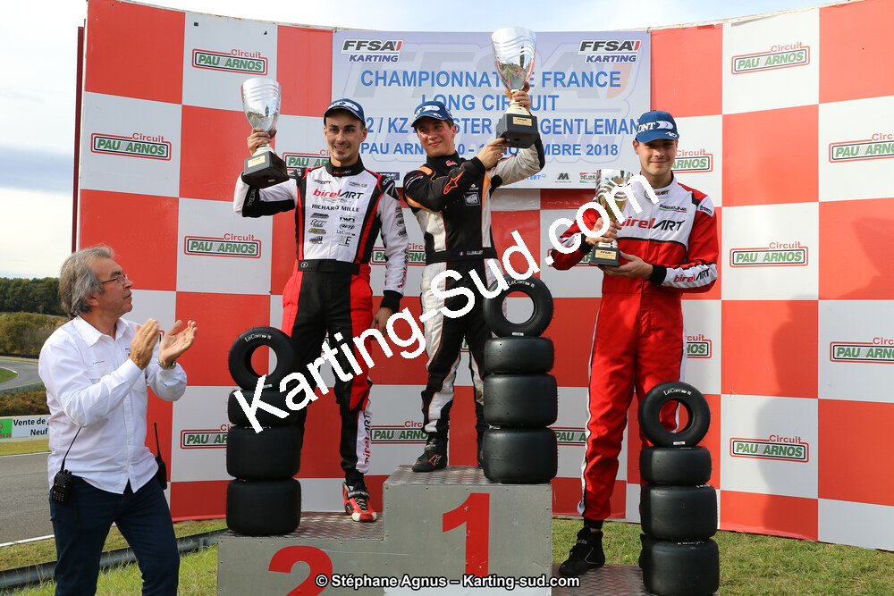 10 & 11/11/2018 : 3ème manche du Championnat de France KZ Long Circuit et Trophée Long Circuit TTI à Pau Arnos (Photos Stéphane Agnus) 2018 — karting