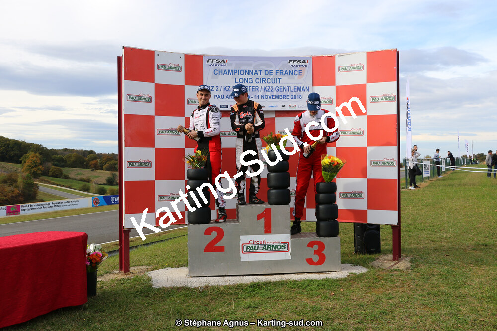 10 & 11/11/2018 : 3ème manche du Championnat de France KZ Long Circuit et Trophée Long Circuit TTI à Pau Arnos (Photos Stéphane Agnus) 2018 — karting