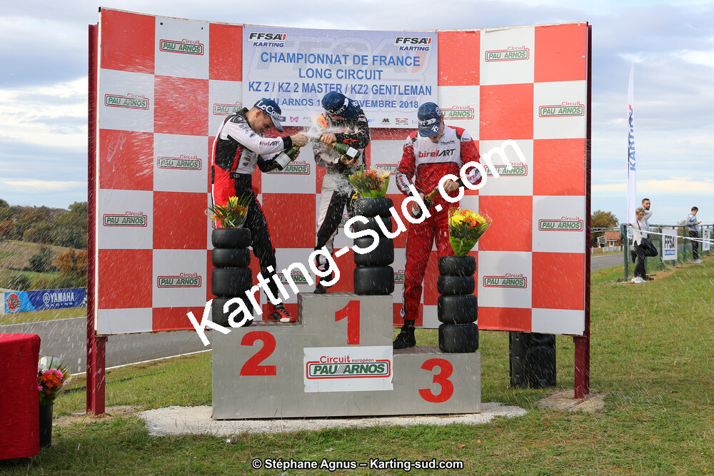 10 & 11/11/2018 : 3ème manche du Championnat de France KZ Long Circuit et Trophée Long Circuit TTI à Pau Arnos (Photos Stéphane Agnus) 2018 — karting