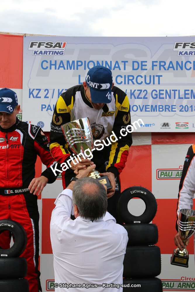10 & 11/11/2018 : 3ème manche du Championnat de France KZ Long Circuit et Trophée Long Circuit TTI à Pau Arnos (Photos Stéphane Agnus) 2018 — karting