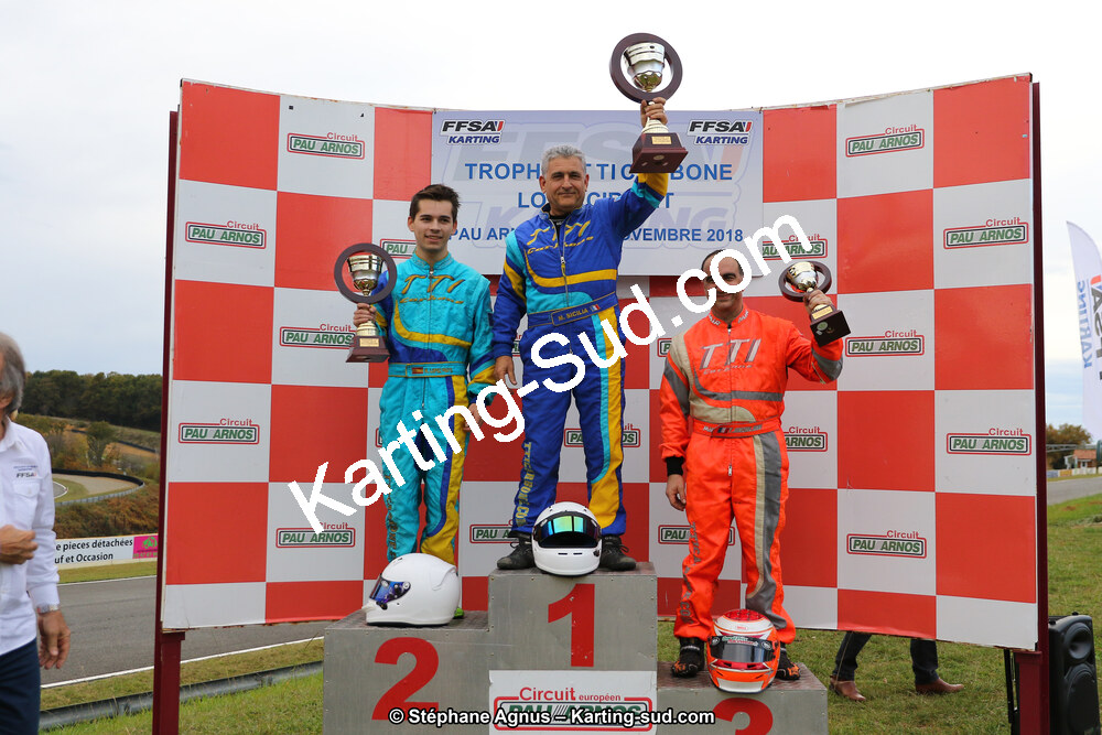 10 & 11/11/2018 : 3ème manche du Championnat de France KZ Long Circuit et Trophée Long Circuit TTI à Pau Arnos (Photos Stéphane Agnus) 2018 — karting