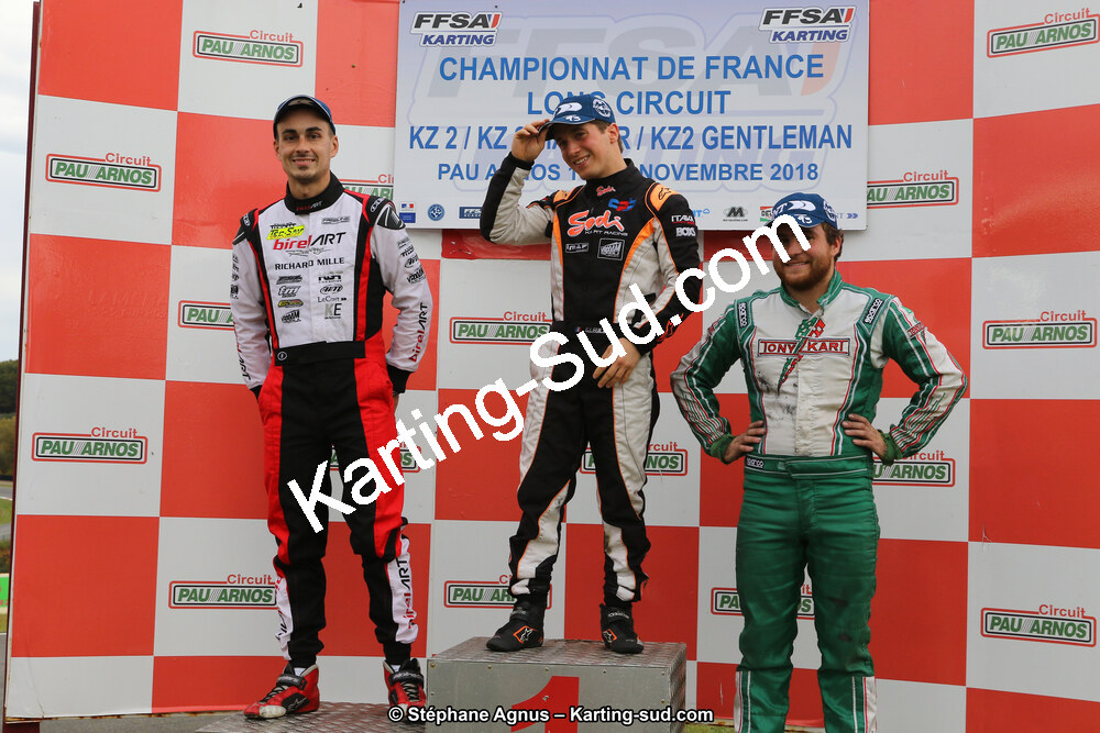 10 & 11/11/2018 : 3ème manche du Championnat de France KZ Long Circuit et Trophée Long Circuit TTI à Pau Arnos (Photos Stéphane Agnus) 2018 — karting