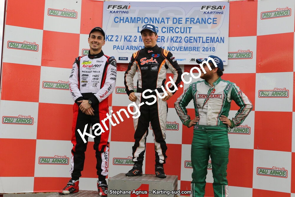 10 & 11/11/2018 : 3ème manche du Championnat de France KZ Long Circuit et Trophée Long Circuit TTI à Pau Arnos (Photos Stéphane Agnus) 2018 — karting