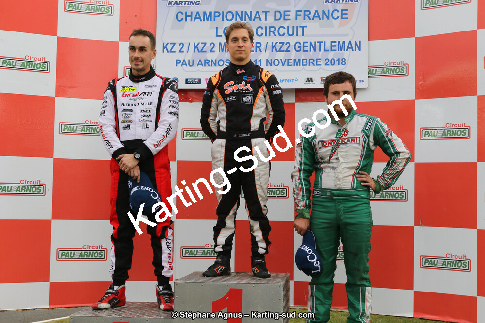 10 & 11/11/2018 : 3ème manche du Championnat de France KZ Long Circuit et Trophée Long Circuit TTI à Pau Arnos (Photos Stéphane Agnus) 2018 — karting