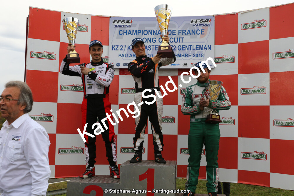 10 & 11/11/2018 : 3ème manche du Championnat de France KZ Long Circuit et Trophée Long Circuit TTI à Pau Arnos (Photos Stéphane Agnus) 2018 — karting