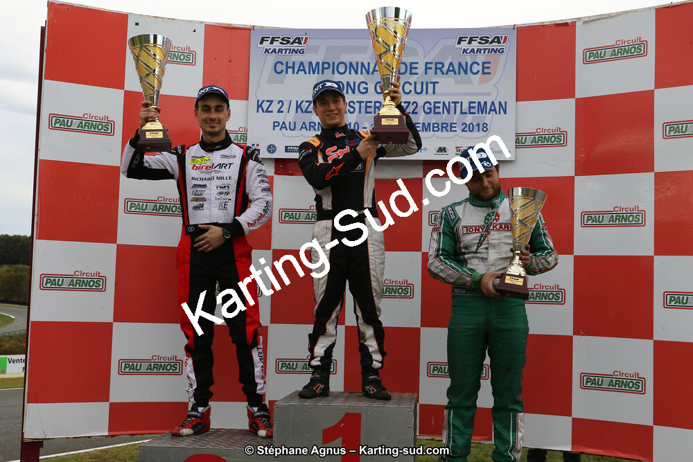 10 & 11/11/2018 : 3ème manche du Championnat de France KZ Long Circuit et Trophée Long Circuit TTI à Pau Arnos (Photos Stéphane Agnus) 2018 — karting