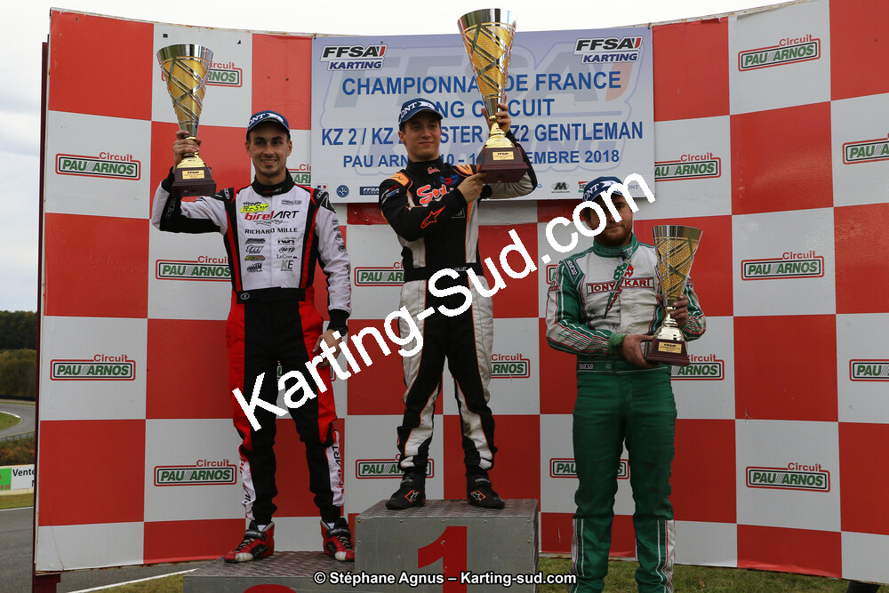 10 & 11/11/2018 : 3ème manche du Championnat de France KZ Long Circuit et Trophée Long Circuit TTI à Pau Arnos (Photos Stéphane Agnus) 2018 — karting