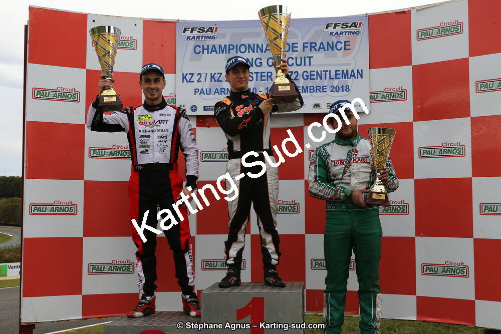 10 & 11/11/2018 : 3ème manche du Championnat de France KZ Long Circuit et Trophée Long Circuit TTI à Pau Arnos (Photos Stéphane Agnus) 2018 — karting