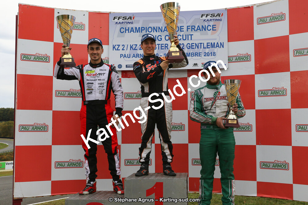 10 & 11/11/2018 : 3ème manche du Championnat de France KZ Long Circuit et Trophée Long Circuit TTI à Pau Arnos (Photos Stéphane Agnus) 2018 — karting