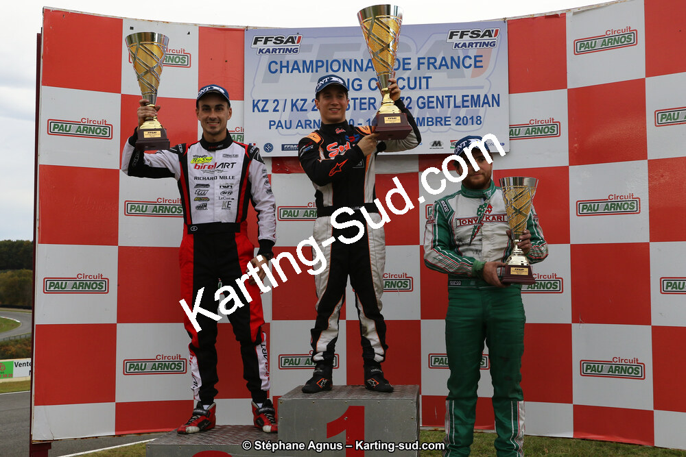 10 & 11/11/2018 : 3ème manche du Championnat de France KZ Long Circuit et Trophée Long Circuit TTI à Pau Arnos (Photos Stéphane Agnus) 2018 — karting