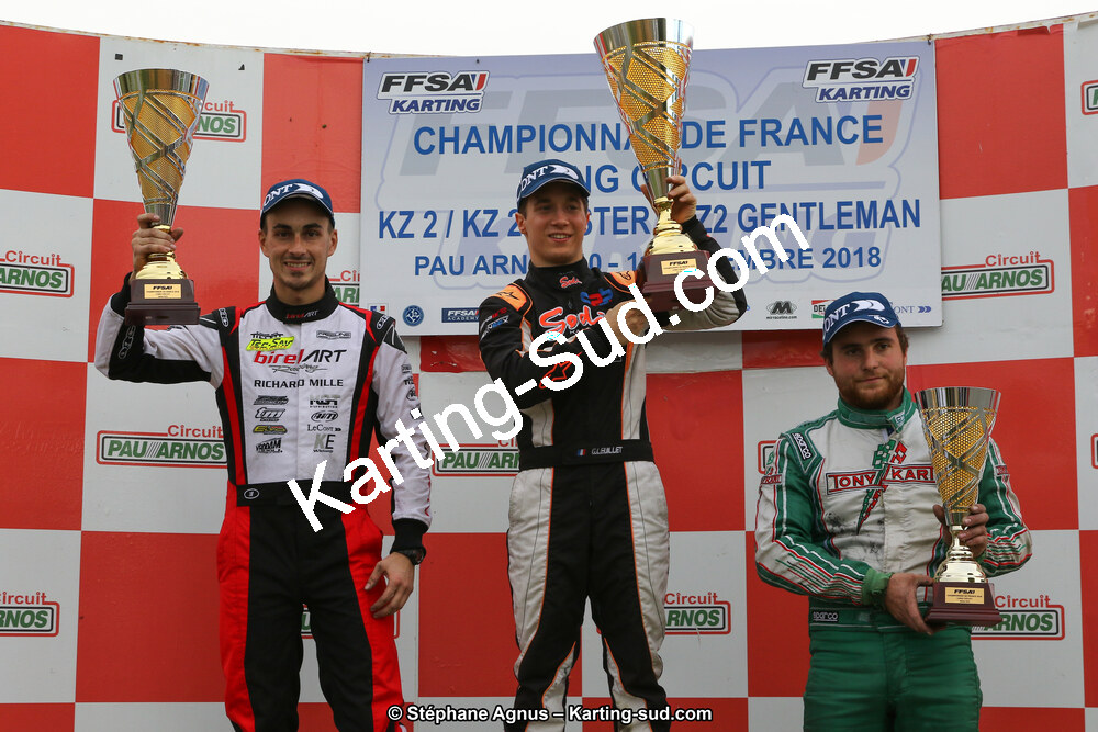 10 & 11/11/2018 : 3ème manche du Championnat de France KZ Long Circuit et Trophée Long Circuit TTI à Pau Arnos (Photos Stéphane Agnus) 2018 — karting