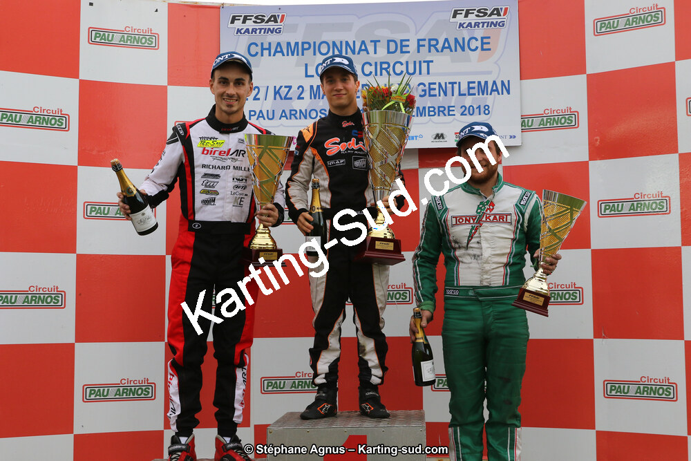 10 & 11/11/2018 : 3ème manche du Championnat de France KZ Long Circuit et Trophée Long Circuit TTI à Pau Arnos (Photos Stéphane Agnus) 2018 — karting