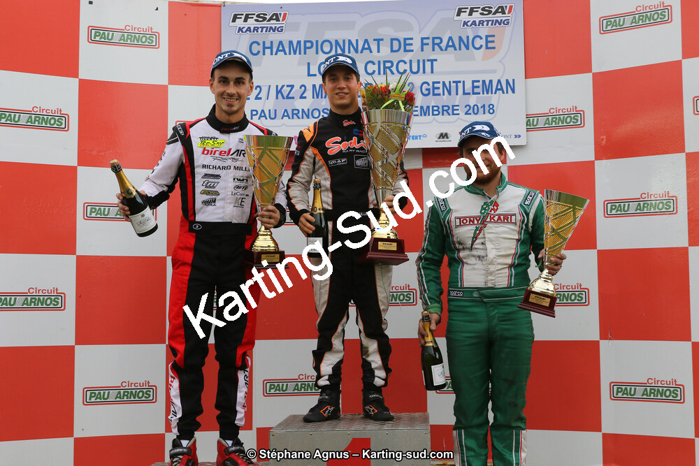 10 & 11/11/2018 : 3ème manche du Championnat de France KZ Long Circuit et Trophée Long Circuit TTI à Pau Arnos (Photos Stéphane Agnus) 2018 — karting