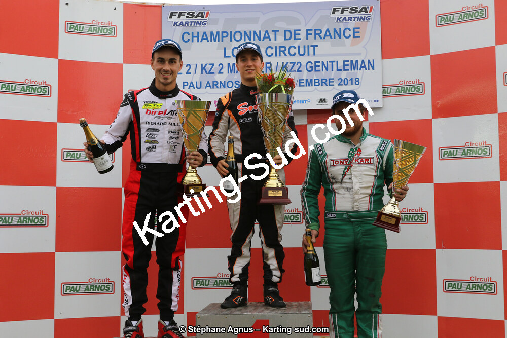 10 & 11/11/2018 : 3ème manche du Championnat de France KZ Long Circuit et Trophée Long Circuit TTI à Pau Arnos (Photos Stéphane Agnus) 2018 — karting