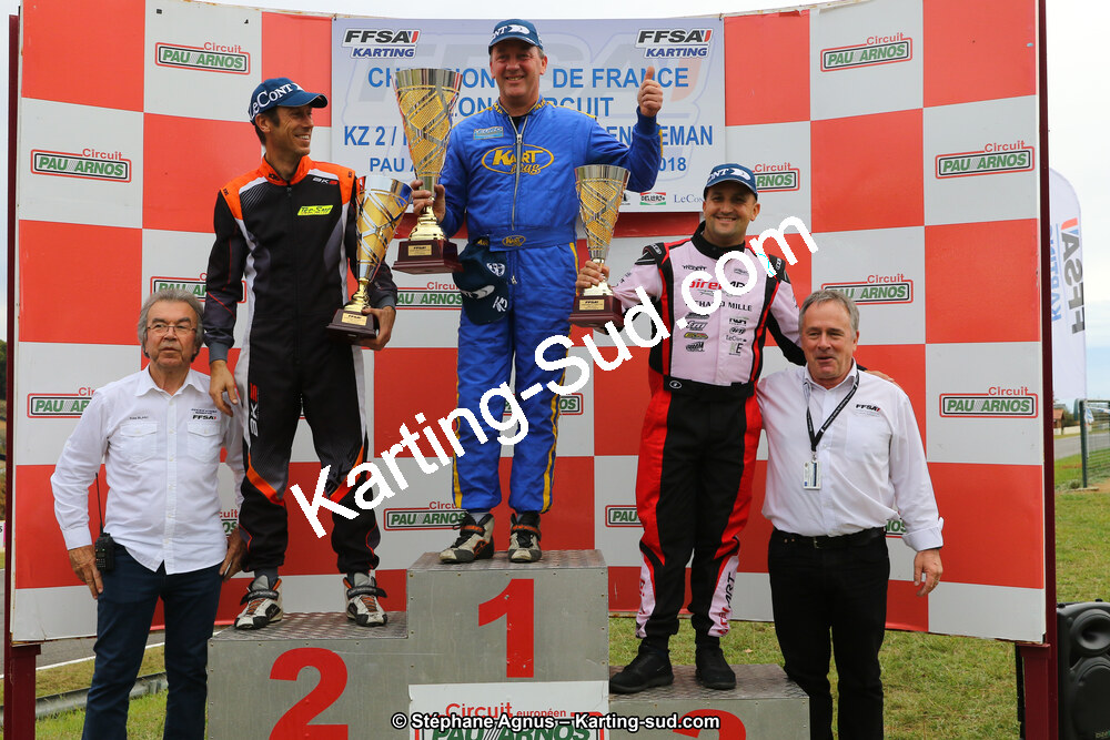 10 & 11/11/2018 : 3ème manche du Championnat de France KZ Long Circuit et Trophée Long Circuit TTI à Pau Arnos (Photos Stéphane Agnus) 2018 — karting