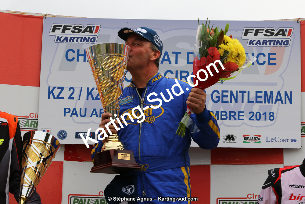 10 & 11/11/2018 : 3ème manche du Championnat de France KZ Long Circuit et Trophée Long Circuit TTI à Pau Arnos (Photos Stéphane Agnus) 2018 — karting