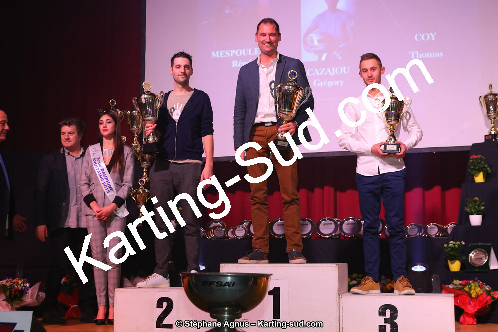 Gregory CAZAJOUS — 10/02/2019 : Remise des Prix 2018 Automobile et Karting Occitanie Pyrénées à Balma (Photos Stéphane Agnus) 2019 — karting