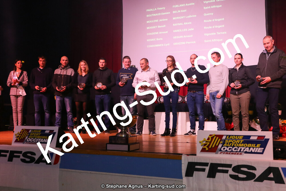 10/02/2019 : Remise des Prix 2018 Automobile et Karting Occitanie Pyrénées à Balma (Photos Stéphane Agnus) 2019 — karting