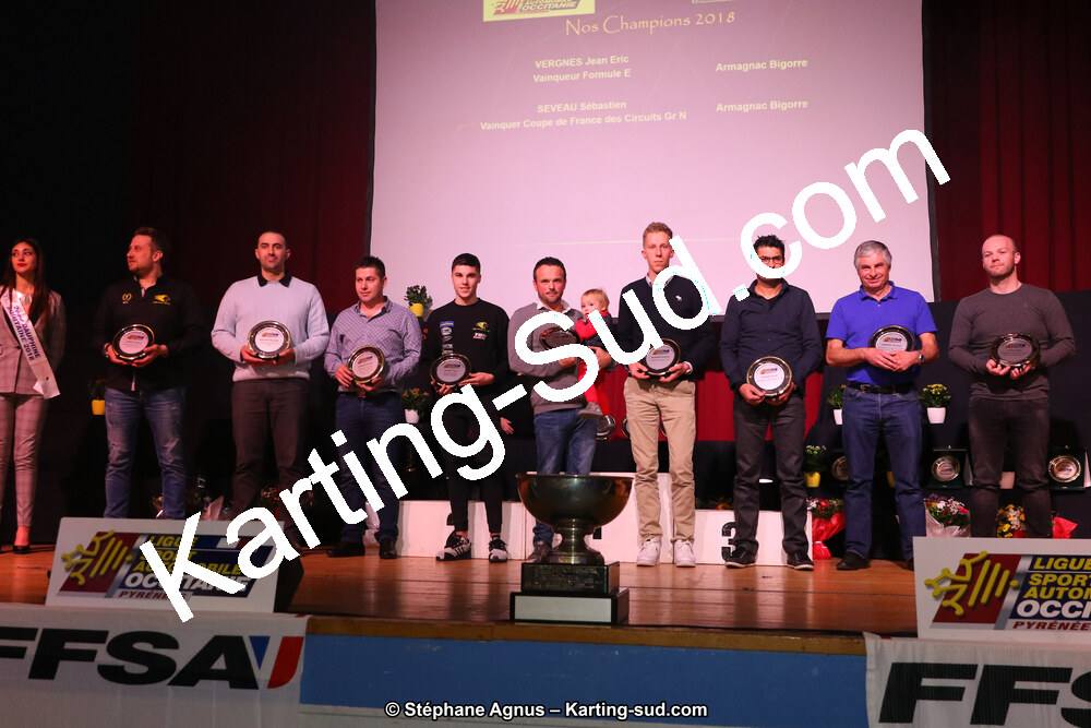 10/02/2019 : Remise des Prix 2018 Automobile et Karting Occitanie Pyrénées à Balma (Photos Stéphane Agnus) 2019 — karting