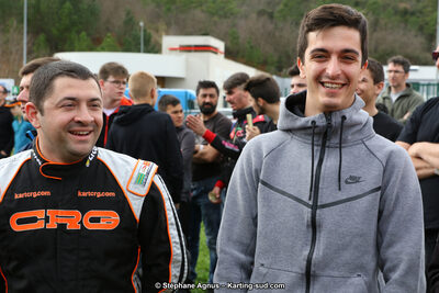 Enzo GUIBBERT, Julien TARROUX — 09 & 10/03/2019 : 1ère manche du Championnat du Sud à Alès (Photos Stéphane Agnus) 2019 — karting