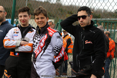 Fabien CHAINE — 09 & 10/03/2019 : 1ère manche du Championnat du Sud à Alès (Photos Stéphane Agnus) 2019 — karting