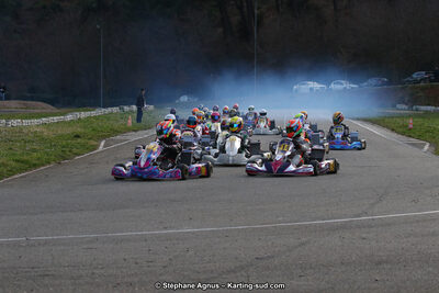 09 & 10/03/2019 : 1ère manche du Championnat du Sud à Alès (Photos Stéphane Agnus) 2019 — karting