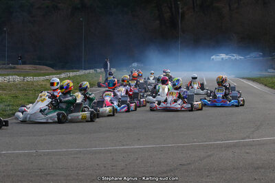 09 & 10/03/2019 : 1ère manche du Championnat du Sud à Alès (Photos Stéphane Agnus) 2019 — karting