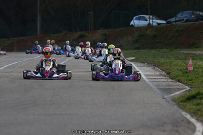 09 & 10/03/2019 : 1ère manche du Championnat du Sud à Alès (Photos Stéphane Agnus) 2019 — karting