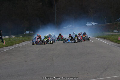 09 & 10/03/2019 : 1ère manche du Championnat du Sud à Alès (Photos Stéphane Agnus) 2019 — karting